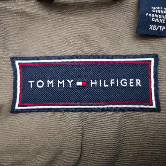 Tommy Hilfiger Ladies Size XS Army Green Zipper & Snap Closure Casual Jacket - Picture 3 of 15